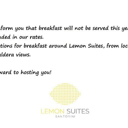 Lemon Suites Santorini Fira  Ngoại thất bức ảnh